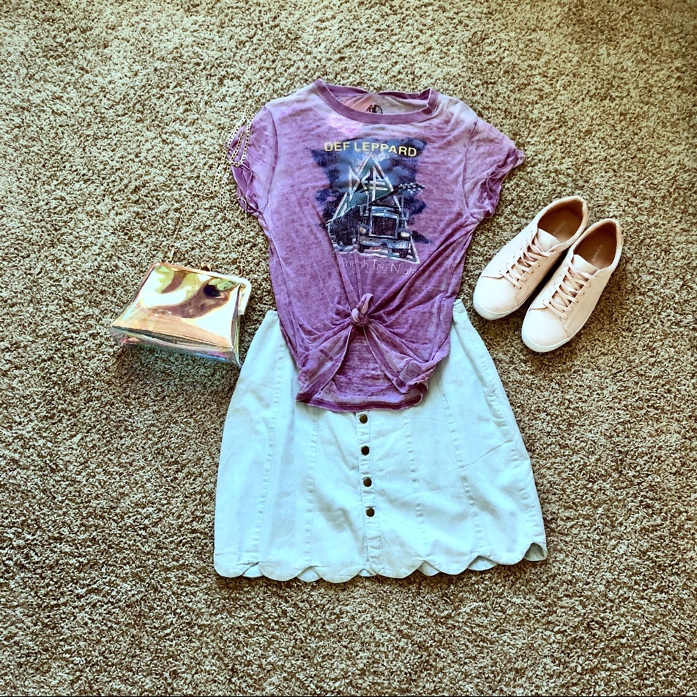 Recycled Karma Def Leppard Graphic Tee